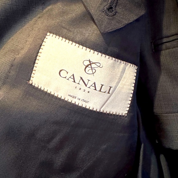 Canali charcoal suit, 43L - Picture 6 of 6